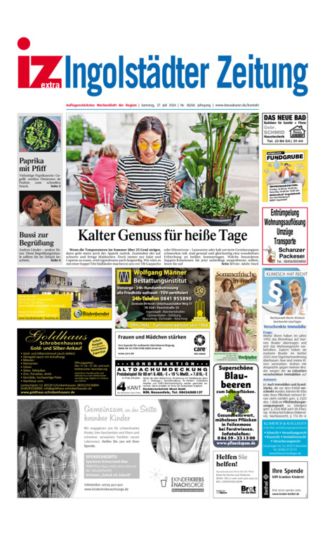 Ingolstädter Anzeiger vom Samstag, 27.07.2024