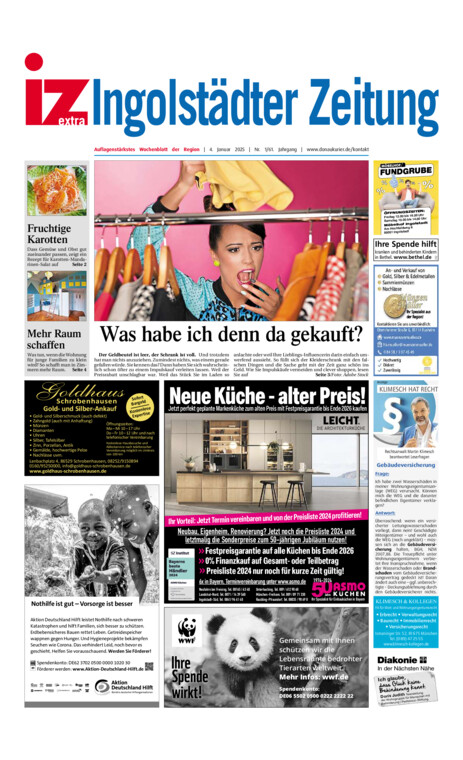 Ingolstädter Anzeiger vom Samstag, 04.01.2025