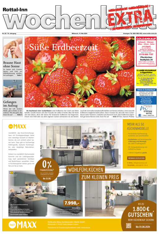 Rottal-Inn Wochenblatt EXTRA vom Mittwoch, 15.05.2024