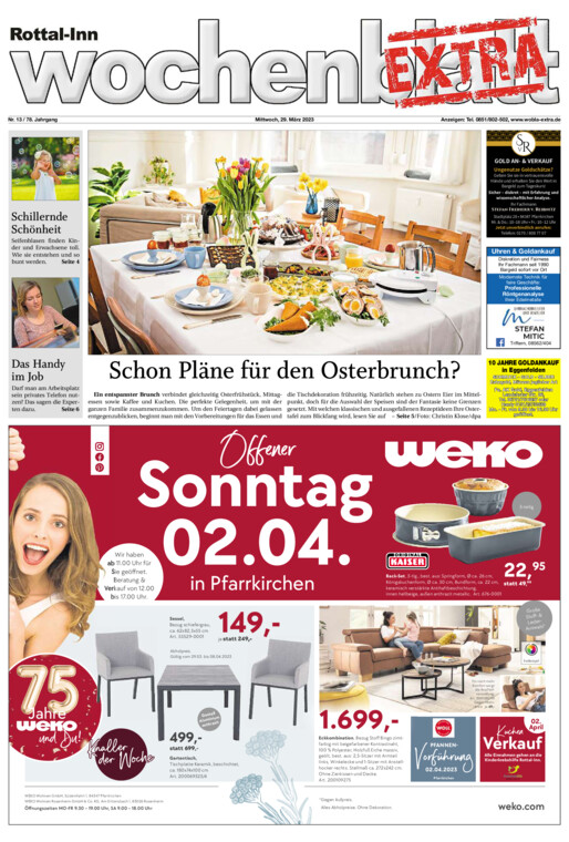 Rottal-Inn Wochenblatt EXTRA vom Mittwoch, 29.03.2023