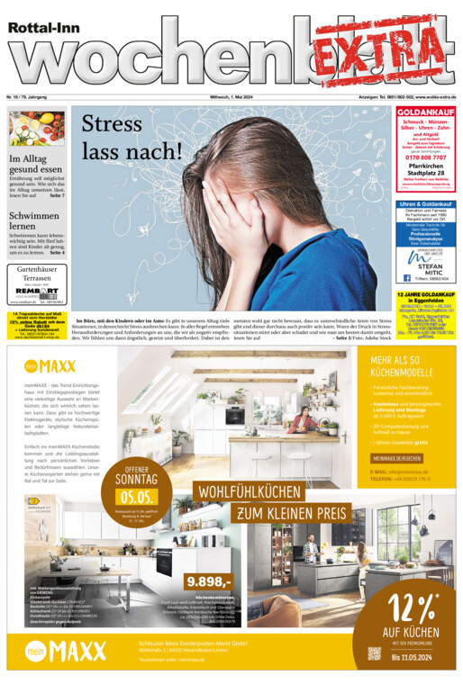 Rottal-Inn Wochenblatt EXTRA vom Mittwoch, 01.05.2024