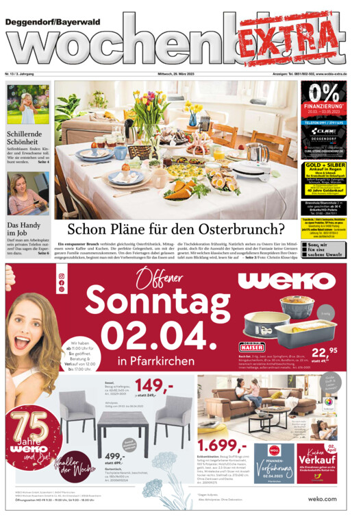 Deggendorf/Bayerwald Wochenblatt EXTRA vom Mittwoch, 29.03.2023