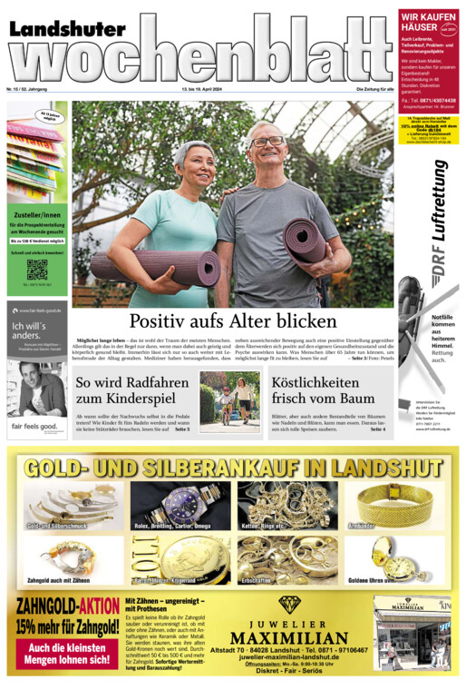 Landshuter Wochenblatt vom Samstag, 13.04.2024