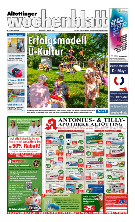 Altöttinger Wochenblatt vom Mittwoch, 05.08.2020