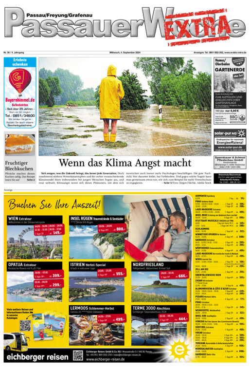 Passauer Woche EXTRA vom Mittwoch, 04.09.2024