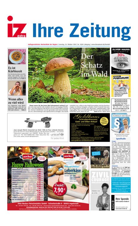 Eichstätter Anzeiger vom Samstag, 26.10.2024