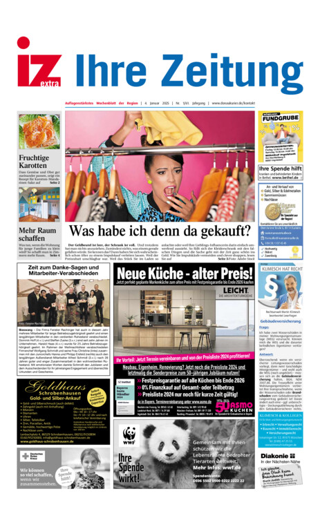 Eichstätter Anzeiger vom Samstag, 04.01.2025