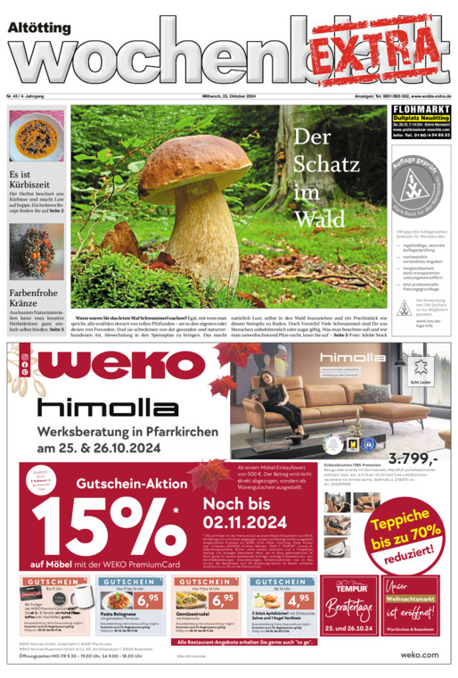 Altötting Wochenblatt EXTRA vom Mittwoch, 23.10.2024