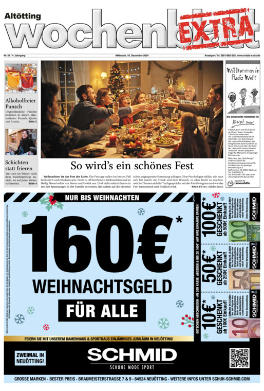 Altötting Wochenblatt EXTRA vom Mittwoch, 18.12.2024