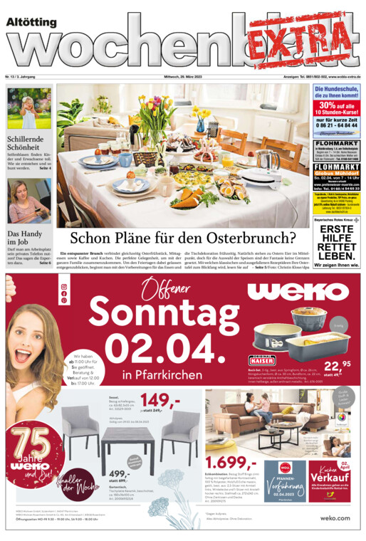 Altötting Wochenblatt EXTRA vom Mittwoch, 29.03.2023