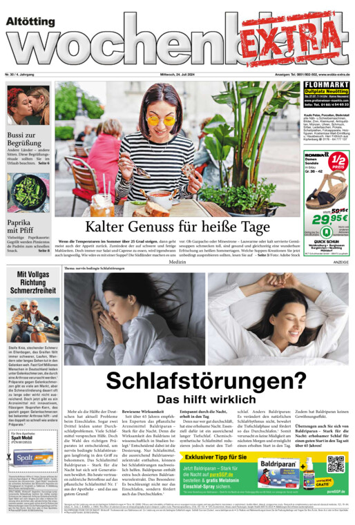 Altötting Wochenblatt EXTRA vom Mittwoch, 24.07.2024