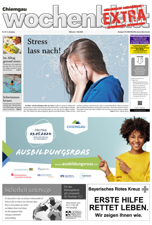 Chiemgau Wochenblatt EXTRA vom Mittwoch, 01.05.2024